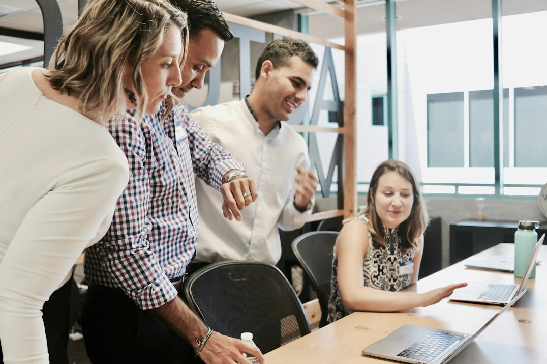 employee learning new skills