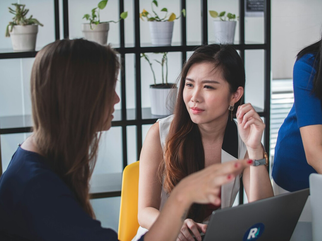 business coaching session